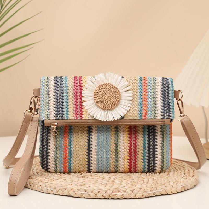 New Women Fashionable Shoulder Crossbody Bag Small Flower Woven Handbag Women s Bag Simple Stylish Square Chain Bag Totes Purse червоний
New Women Fashionable Shoulder Crossbody Bag Small Flower Woven Handbag Women s Bag Simple Stylish Square Chain Bag Totes Purse червоний