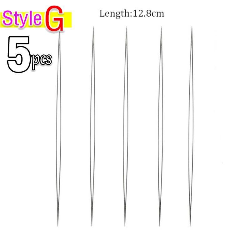 5/6PCS Beading Needles Big Eye Seed Beads Needles DIY Necklace Bracelet Tools Stainless Steel Pearls Threading Pins for Jewelry
5/6PCS Beading Needles Big Eye Seed Beads Needles DIY Necklace Bracelet Tools Stainless Steel Pearls Threading Pins for Jewelry