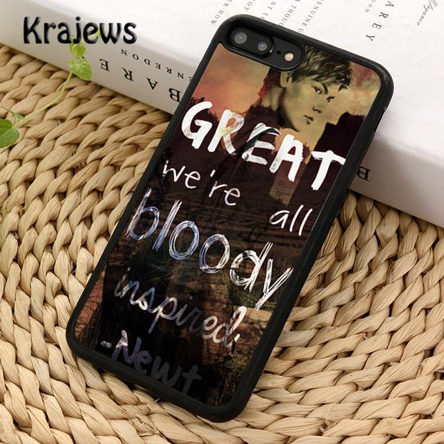 Krajews Newt Цитаты Бегущий в лабиринте Чехол для телефона Cover Для iPhone 16 15 SE2020 14 6 7 8 plus 11 12 13 pro max coque Fundas iPhone 6 6s
Krajews Newt Цитаты Бегущий в лабиринте Чехол для телефона Cover Для iPhone 16 15 SE2020 14 6 7 8 plus 11 12 13 pro max coque Fundas iPhone 6 6s