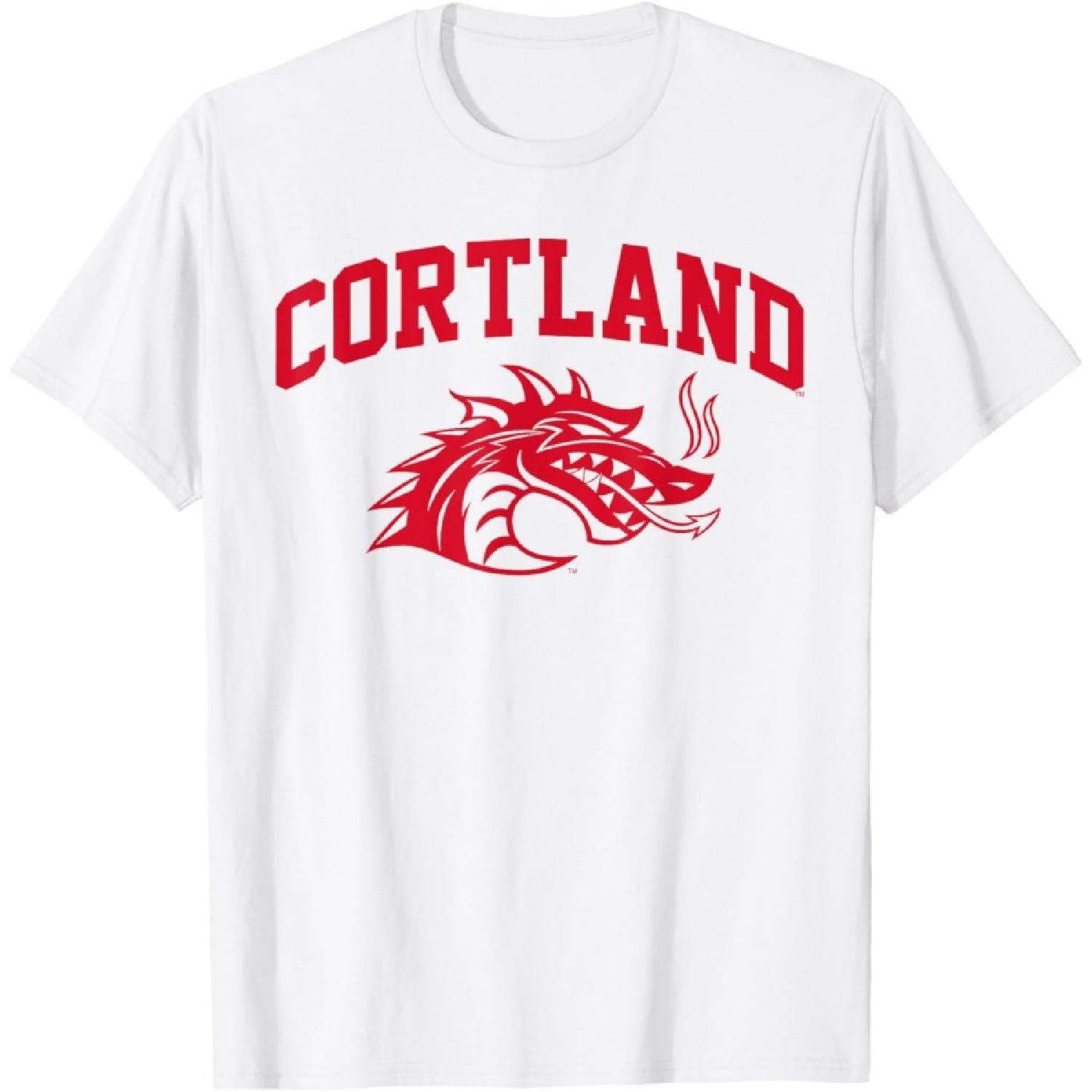 SUNY Cortland Red Dragons Athletics Logo T-Shirt XXXXXL білий
SUNY Cortland Red Dragons Athletics Logo T-Shirt XXXXXL білий