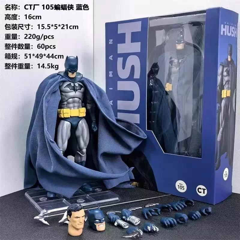 CT Toys Mafex105 Бэтмен из Мультивселенной: Тише (Сине-серая версия) Комиксная Версия Модель KO Фигурки Действия Декоративная Кукла Мальчик Игрушка Подарок
CT Toys Mafex105 Бэтмен из Мультивселенной: Тише (Сине-серая версия) Комиксная Версия Модель KO Фигурки Действия Декоративная Кукла Мальчик Игрушка Подарок