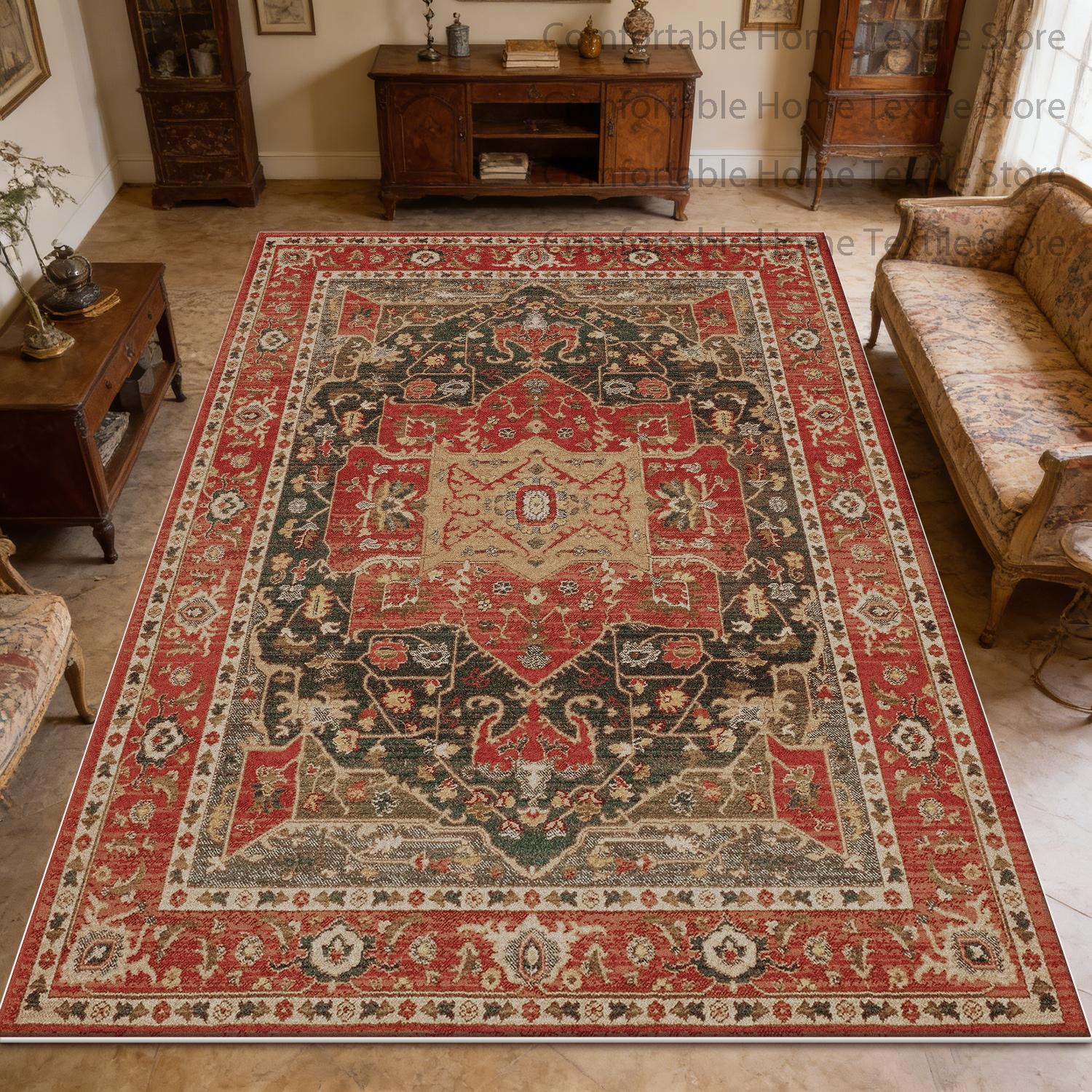 Distressed Persian Style Easy Clean Fluffy Rug Decoration Living Room Non-slip Soft Carpet Foldable Large Area Coffee Tables Mat 60x90cm
Distressed Persian Style Easy Clean Fluffy Rug Decoration Living Room Non-slip Soft Carpet Foldable Large Area Coffee Tables Mat 60x90cm