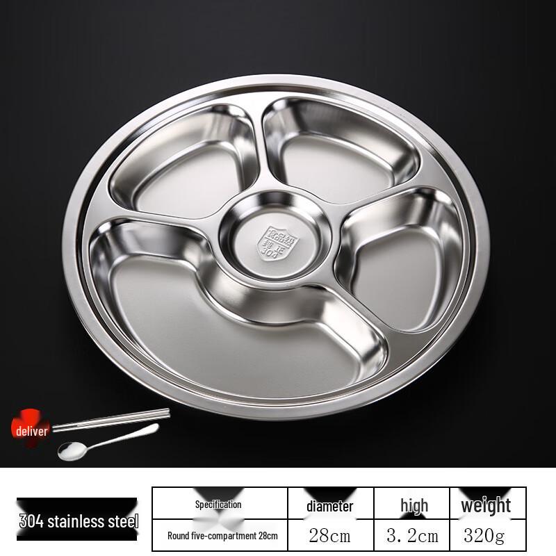 Yunduo 304 Stainless Steel Kids Divided Plate
Yunduo 304 Stainless Steel Kids Divided Plate