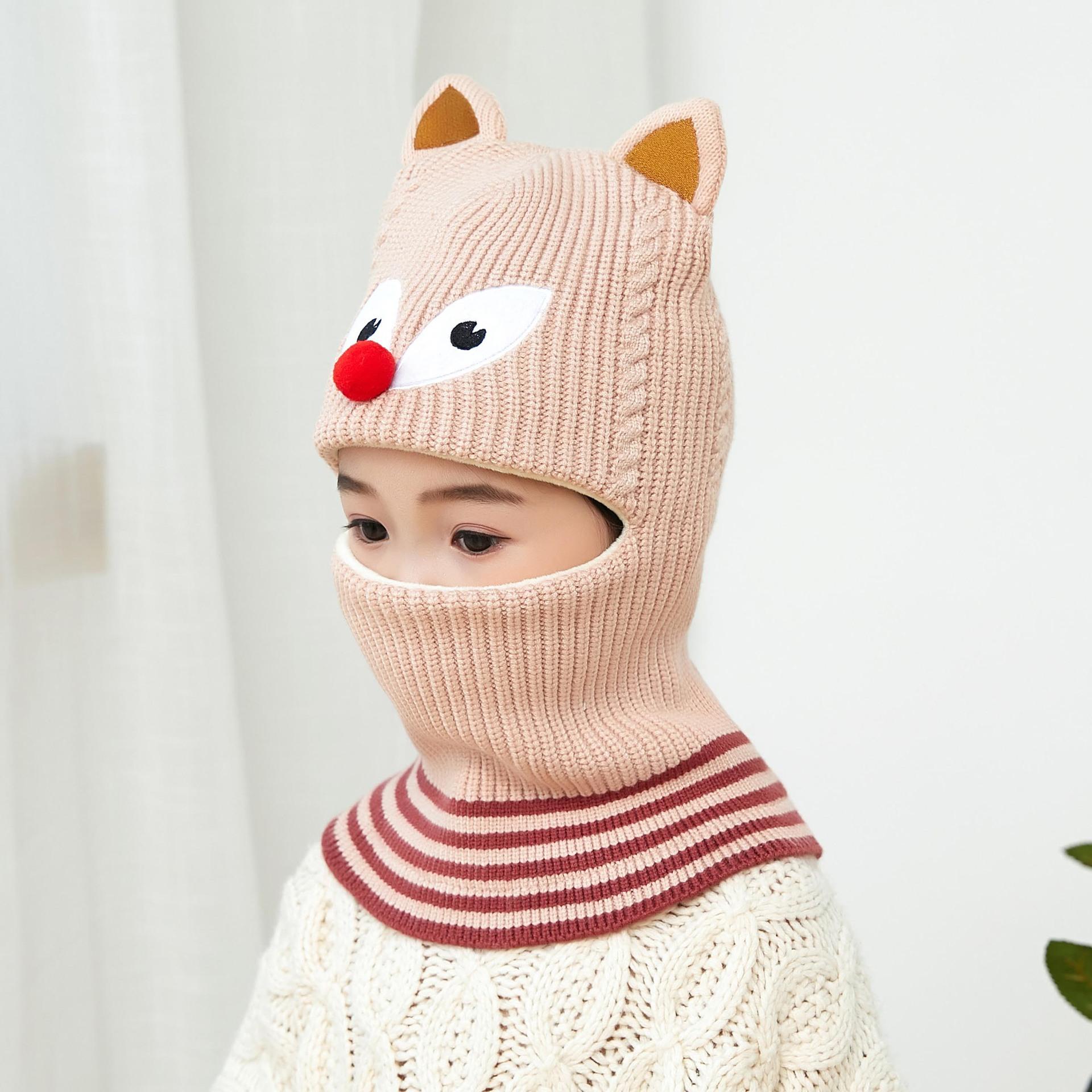 Children s hats autumn and winter girls fleece ear protection scarf baby winter windproof face protection integrated wool hat 48-55cm
Children s hats autumn and winter girls fleece ear protection scarf baby winter windproof face protection integrated wool hat 48-55cm