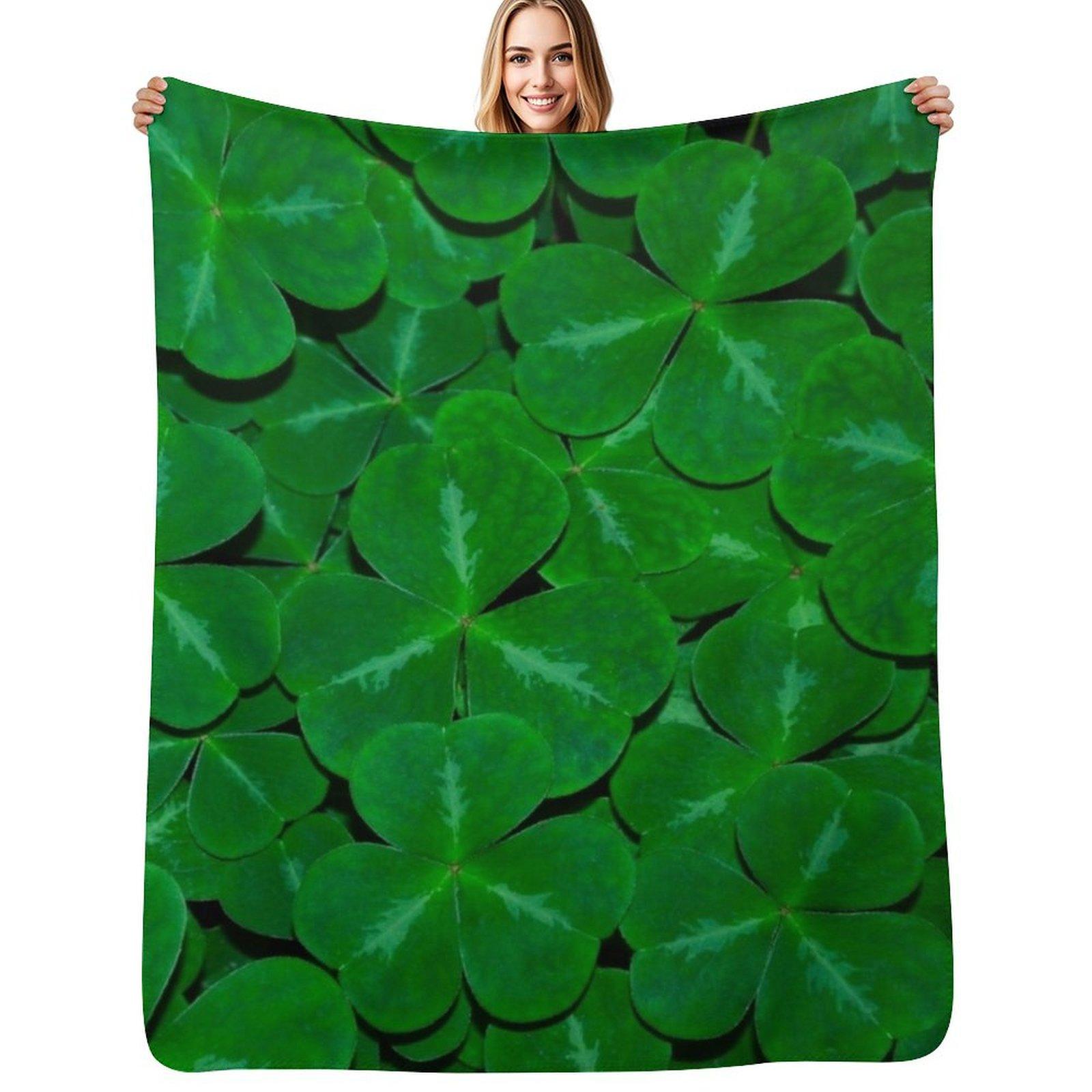 Field of Shamrocks Throw Blanket Machine Washable Soft Warm Blanket 102x76cm(40x30in)
Field of Shamrocks Throw Blanket Machine Washable Soft Warm Blanket 102x76cm(40x30in)