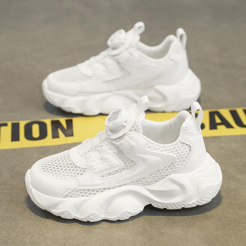 Children s White Shoes Boys Sports Girls Rotating Buttons Dad s Campus Dance Performances Running 37
Children s White Shoes Boys Sports Girls Rotating Buttons Dad s Campus Dance Performances Running 37