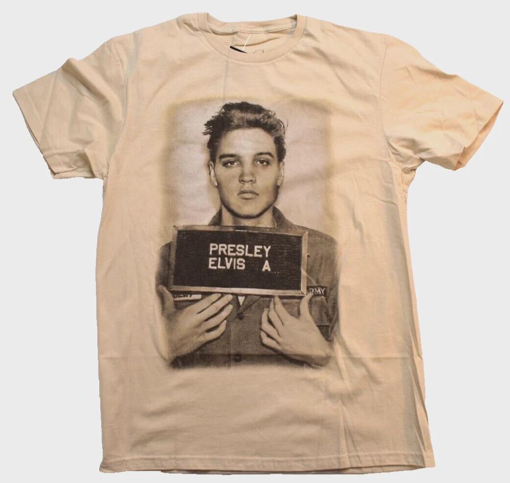 Elvis Presley Juniors Army Photo Boyfriend Fit T-Shirt NWT S, M, L, XL 4XL
Elvis Presley Juniors Army Photo Boyfriend Fit T-Shirt NWT S, M, L, XL 4XL