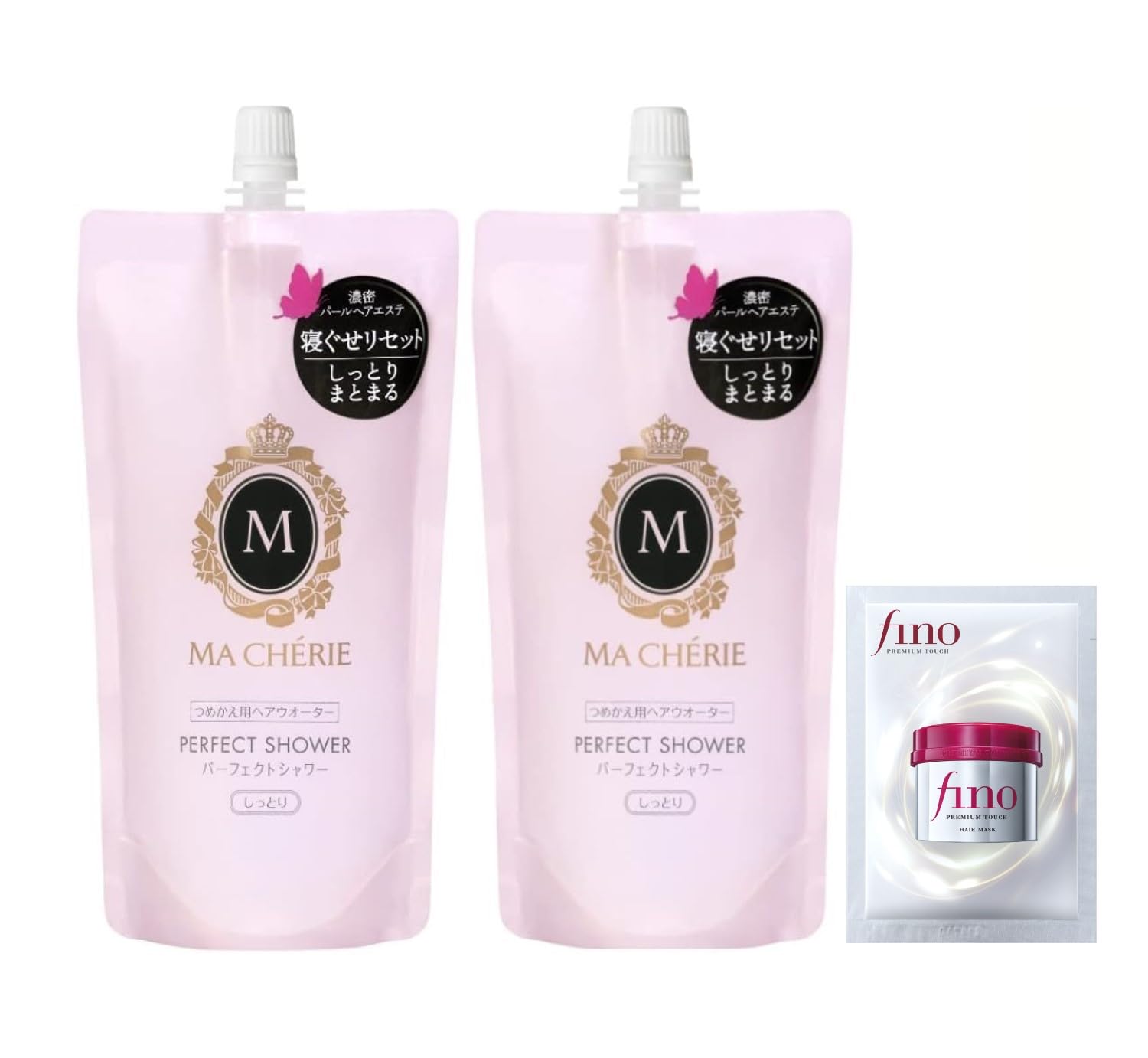 MACHERIE Perfect Shower EX Сменный блок 220 мл x 2 шт. Бонус Средство для укладки волос, корректирующее привычки сна Сменный блок Блеск Восстановление Увлажнение Сон
MACHERIE Perfect Shower EX Сменный блок 220 мл x 2 шт. Бонус Средство для укладки волос, корректирующее привычки сна Сменный блок Блеск Восстановление Увлажнение Сон