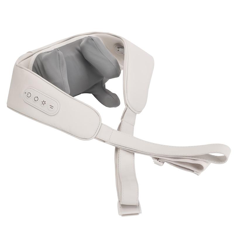 Многофункциональный электрический массажер для шеи и плеч с подогревом – Дизайн, имитирующий ручное разминание и подъем, для трапециевидной мышцы
Многофункциональный электрический массажер для шеи и плеч с подогревом – Дизайн, имитирующий ручное разминание и подъем, для трапециевидной мышцы