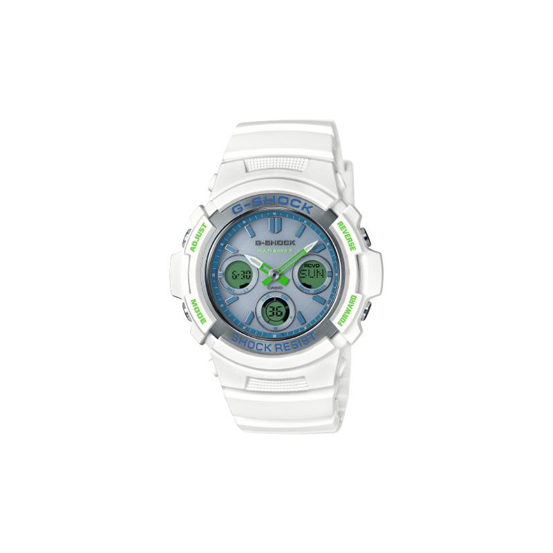 Casio G-SHOCK Classic Series Sports Men s Watch Dual Display Radio Quartz Movement Resin Strap Japanese and Korean Watch Men s Watch AWG-M100SWG-7APR синий
Casio G-SHOCK Classic Series Sports Men s Watch Dual Display Radio Quartz Movement Resin Strap Japanese and Korean Watch Men s Watch AWG-M100SWG-7APR синий
