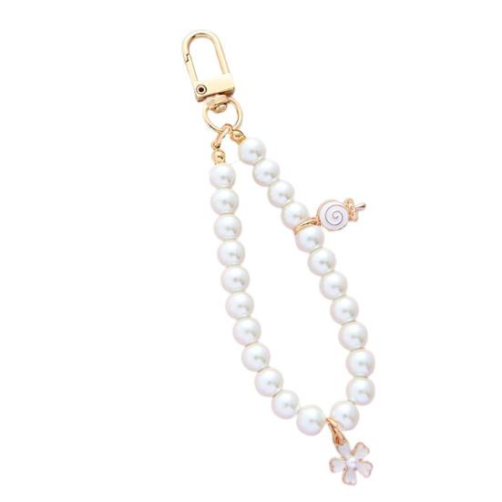 Цепочка из искусственного жемчуга, леденец, украшение в виде буквы, винтажный анти-потерянный брелок для ключей, аксессуары для телефонов One Size B
Цепочка из искусственного жемчуга, леденец, украшение в виде буквы, винтажный анти-потерянный брелок для ключей, аксессуары для телефонов One Size B