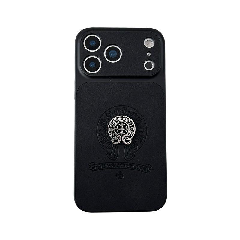 Trendy Leather Chrome Hearts Case for iPhone 16 to 17 Pro Max 17
Trendy Leather Chrome Hearts Case for iPhone 16 to 17 Pro Max 17