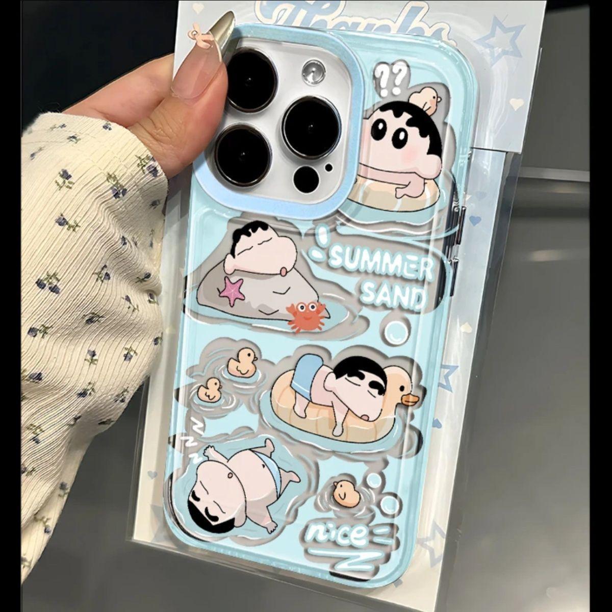 Crayon Shinchan Soft iPhone 15 Pro Max Case for Women - Compatible with iPhone 13/14/12/11/XR iPhone 6/6S
Crayon Shinchan Soft iPhone 15 Pro Max Case for Women - Compatible with iPhone 13/14/12/11/XR iPhone 6/6S
