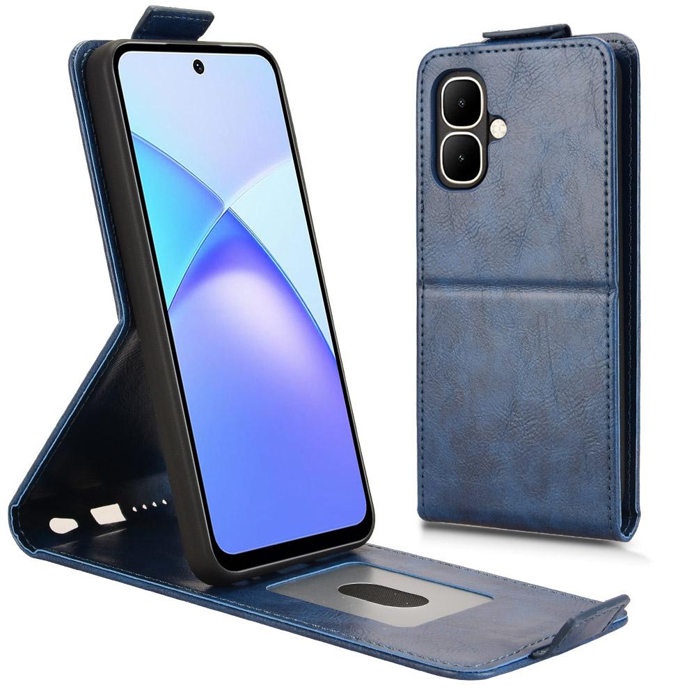 For TECNO Pop 10/Infinix Smart 10 Stand Case Magnetic Clasp Vertical Flip Leather Phone Cover with Card Holder Dark Blue
For TECNO Pop 10/Infinix Smart 10 Stand Case Magnetic Clasp Vertical Flip Leather Phone Cover with Card Holder Dark Blue