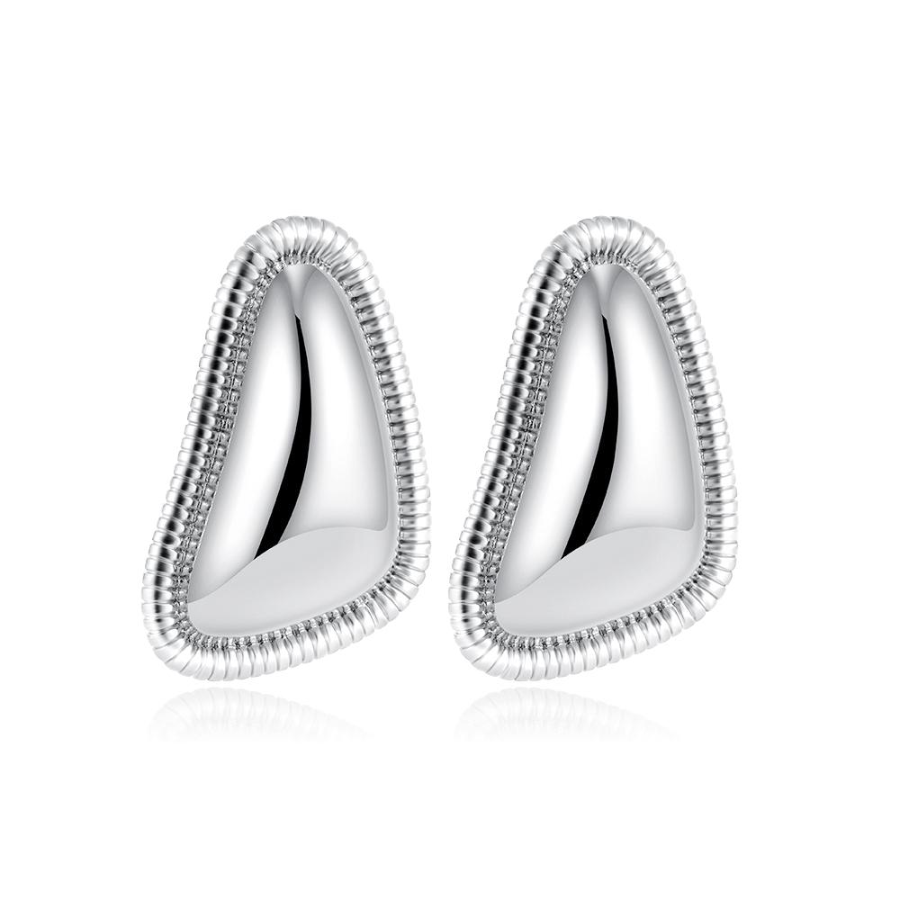 Vintage Ethnic Stainless Steel Irregular Triangle Stud Earrings for Women Smooth Metal Chunky Hoops Fashion Zircon Trendy медный
Vintage Ethnic Stainless Steel Irregular Triangle Stud Earrings for Women Smooth Metal Chunky Hoops Fashion Zircon Trendy медный