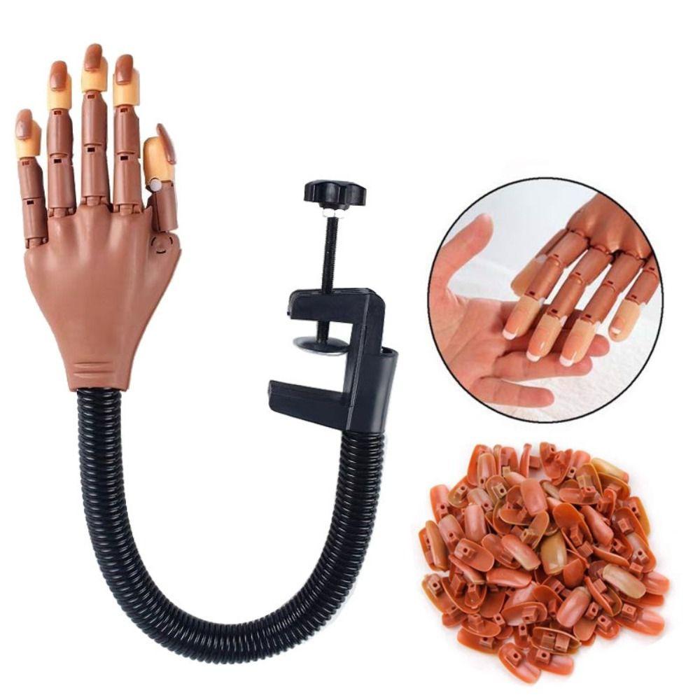 Manicure Train Nail Art Practice Hand Fake Fingers Nail Art Training Hands Nails Nail Design 1set
Manicure Train Nail Art Practice Hand Fake Fingers Nail Art Training Hands Nails Nail Design 1set
