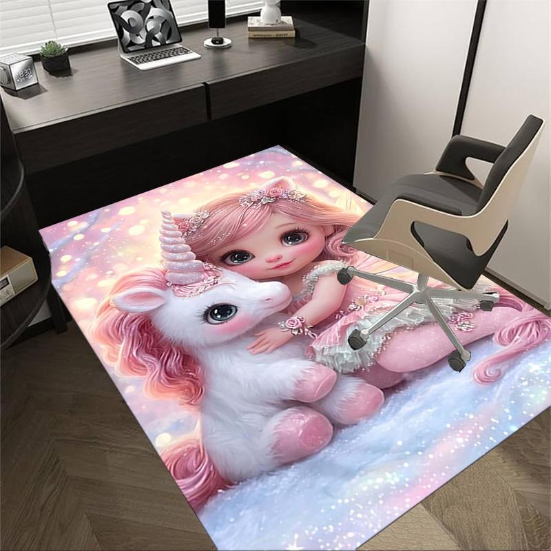 1PC Unicorn Fairy Non-Slip Floor Carpet Compatible for Office&Living Room&Bedroom&Dining room - Soft & Pattern, Vibrant Colors-H0391 60cm by 90cm
1PC Unicorn Fairy Non-Slip Floor Carpet Compatible for Office&Living Room&Bedroom&Dining room - Soft & Pattern, Vibrant Colors-H0391 60cm by 90cm