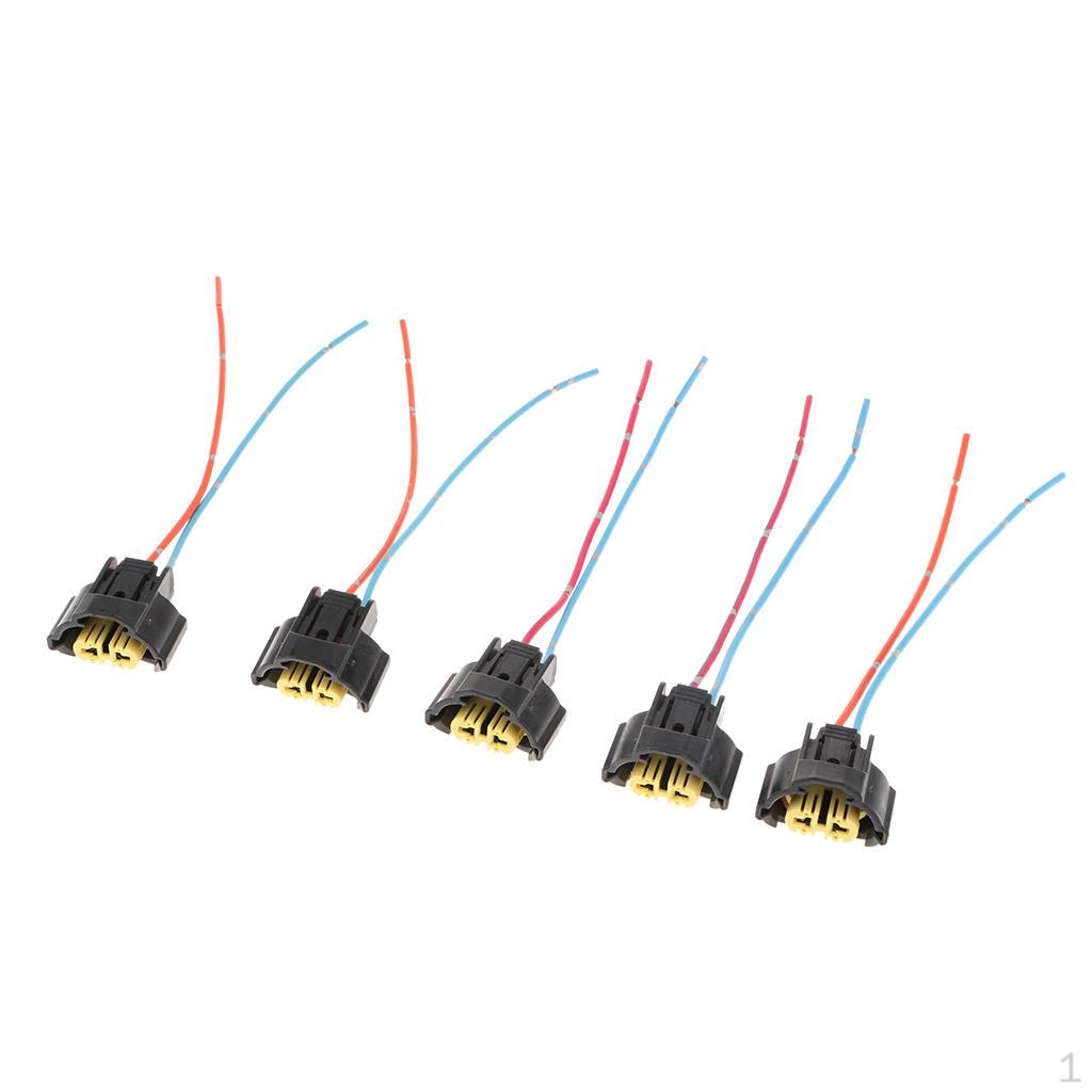 5 Pieces Automotive H9 Headlight Fog Harness Female Socket Adapter
5 Pieces Automotive H9 Headlight Fog Harness Female Socket Adapter