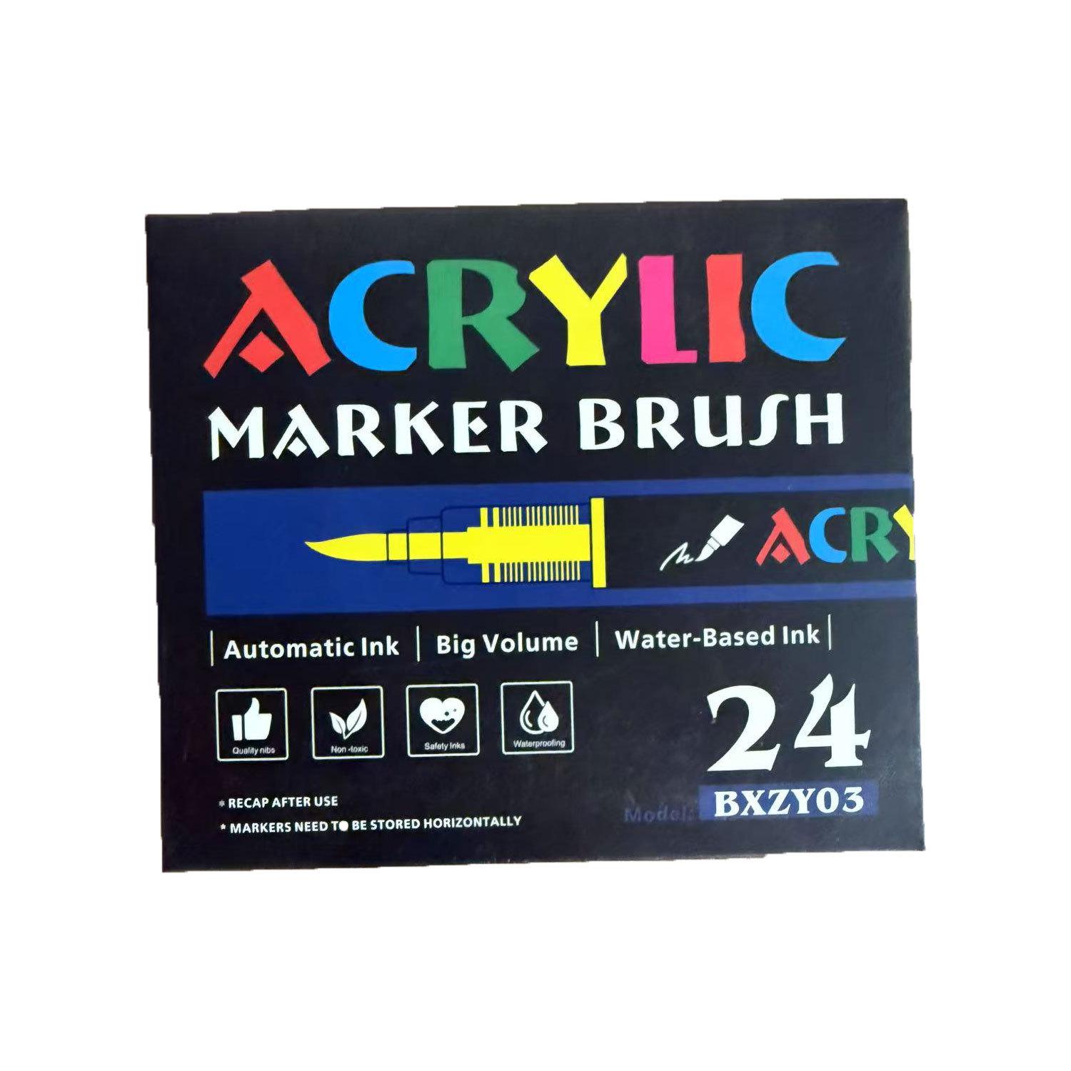 Детский многослойный водостойкий жидкий акриловый маркер - Непрозрачный, на водной основе, хлопковый стержень
Детский многослойный водостойкий жидкий акриловый маркер - Непрозрачный, на водной основе, хлопковый стержень