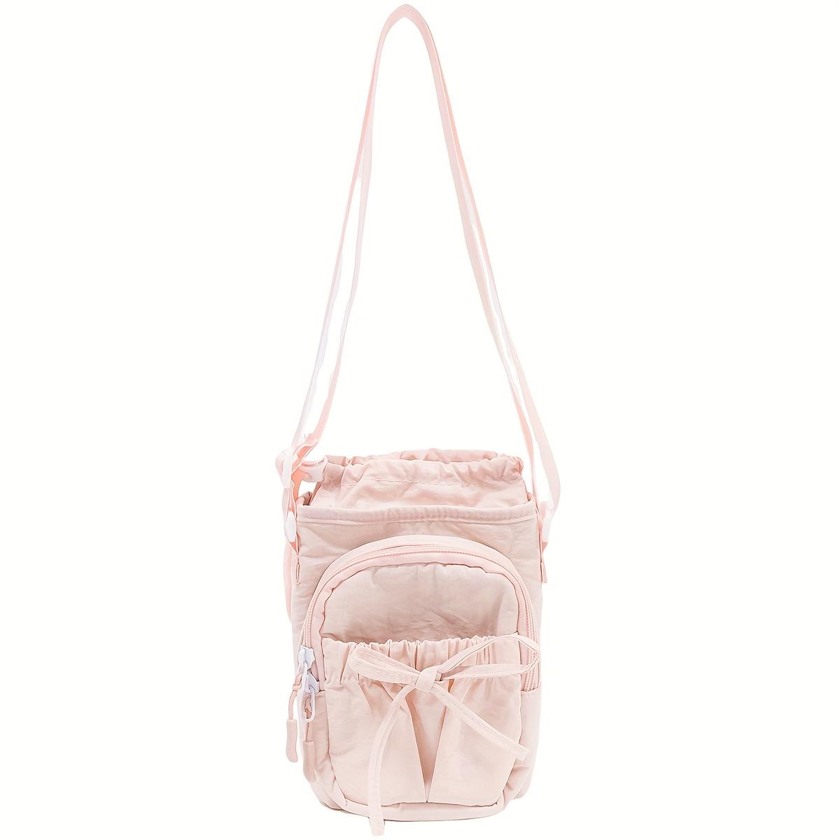 Women s Adjustable Crossbody Bow Bag Drawstring Closure, Casual Everyday Use, Fashion Versatile Single Shoulder Crossbody Bags рожевий
Women s Adjustable Crossbody Bow Bag Drawstring Closure, Casual Everyday Use, Fashion Versatile Single Shoulder Crossbody Bags рожевий