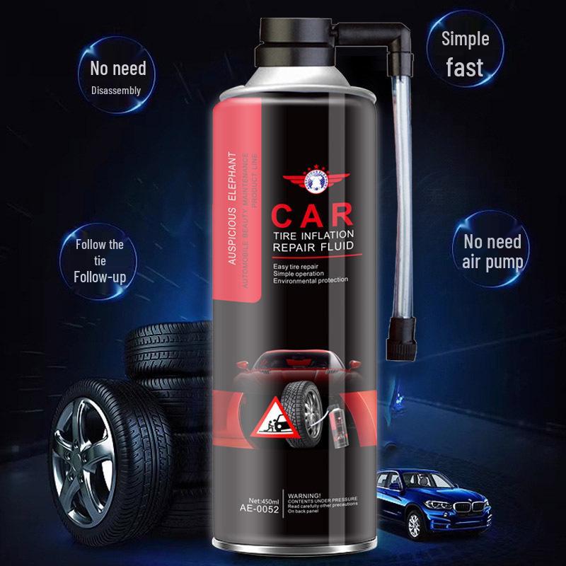 Universal Vacuum Tire Sealant for Auto-Inflation
Universal Vacuum Tire Sealant for Auto-Inflation