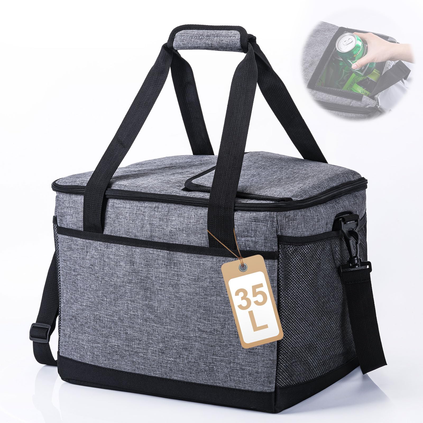 Goture Cooler Large Cold Heat Can Be Carried or Over Lunch Storage Insulated Great for Sports Cherry Blossom Box, Capacity, 35L, 3-Layer Insulation,
Goture Cooler Large Cold Heat Can Be Carried or Over Lunch Storage Insulated Great for Sports Cherry Blossom Box, Capacity, 35L, 3-Layer Insulation,