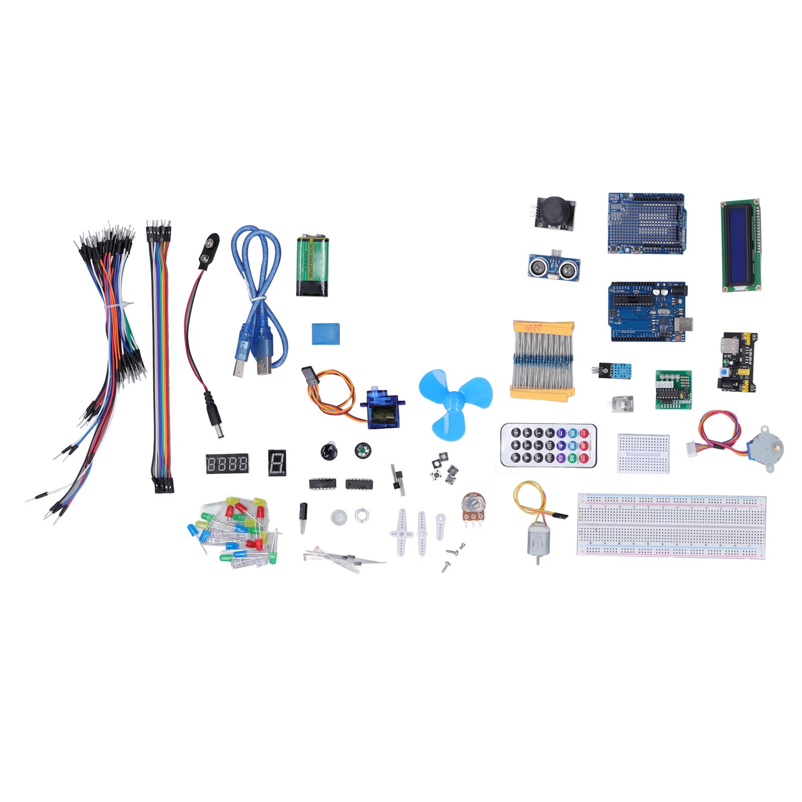 Project Super Starter Kit з підручником для програмування електронних компонентів R3
Project Super Starter Kit з підручником для програмування електронних компонентів R3