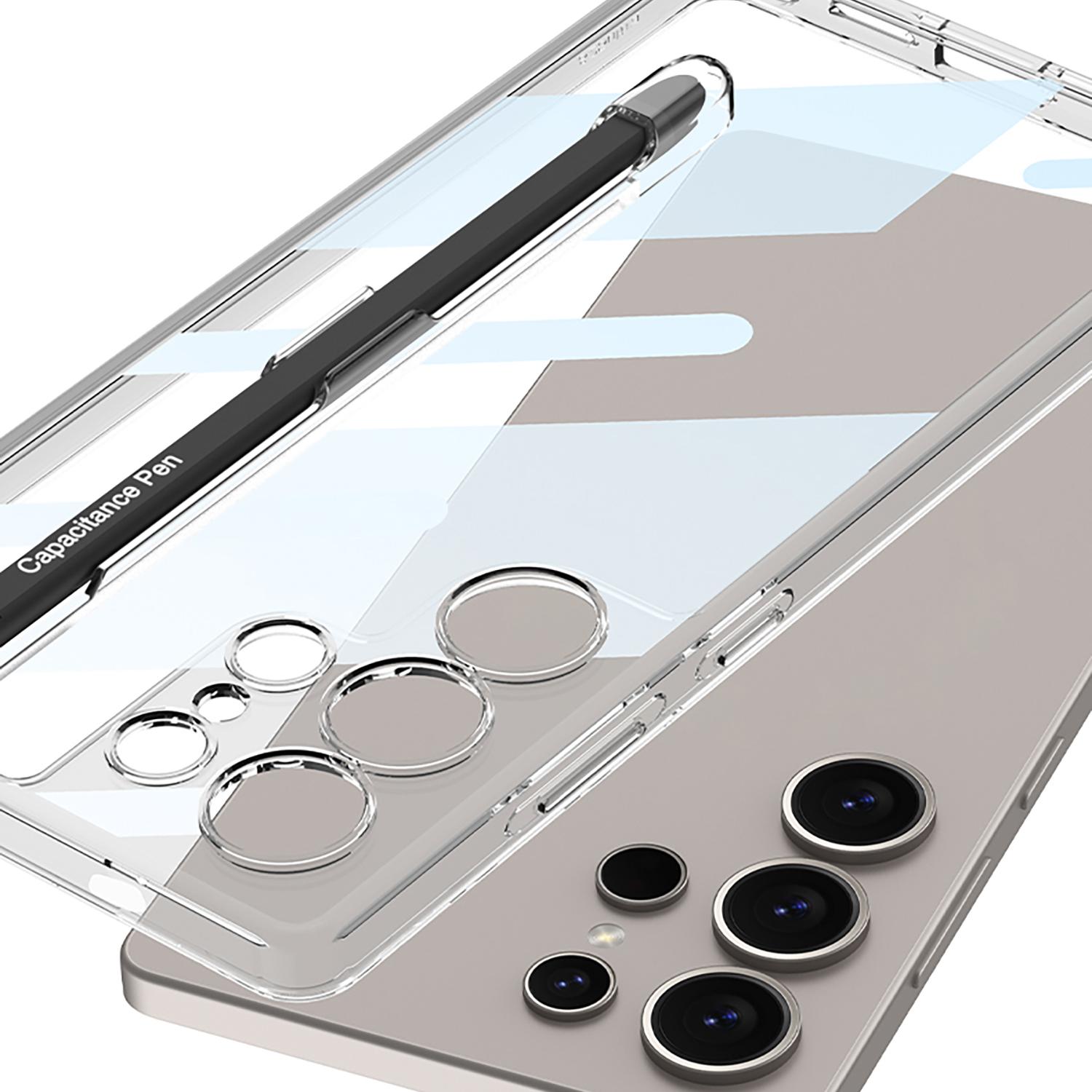 GKK For Samsung Galaxy S25 Ultra Case Crystal Clear TPU+PC Shockproof Phone Cover Transparent Black
GKK For Samsung Galaxy S25 Ultra Case Crystal Clear TPU+PC Shockproof Phone Cover Transparent Black