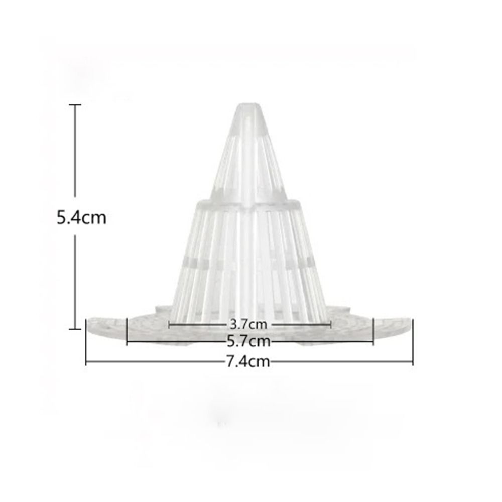 10 шт. ПП Кашпо Сетка Чашка Бонсай Сетка Мат Новый Коврик для Дренажного Отверстия 7.4x5.4cm