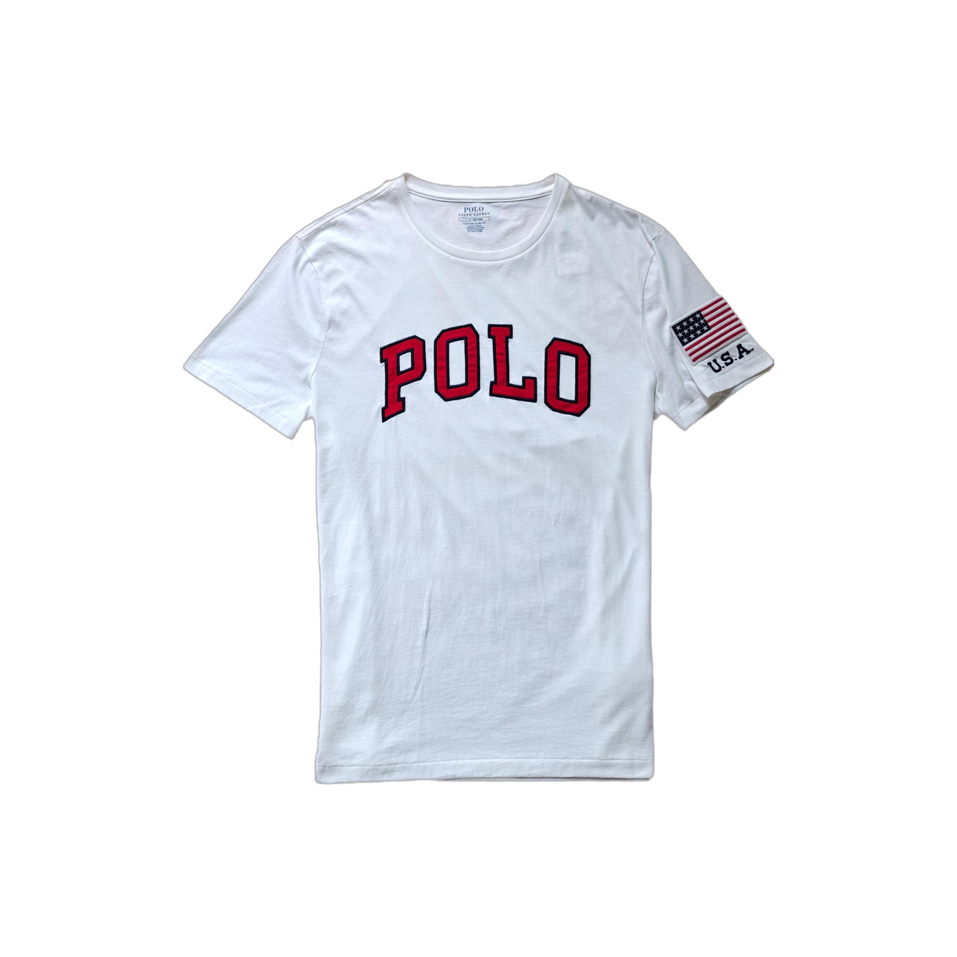 Polo Ralph Lauren Logo Print Crew Neck Short Sleeve T-Shirt Men Tops White 710791101-001 S
Polo Ralph Lauren Logo Print Crew Neck Short Sleeve T-Shirt Men Tops White 710791101-001 S