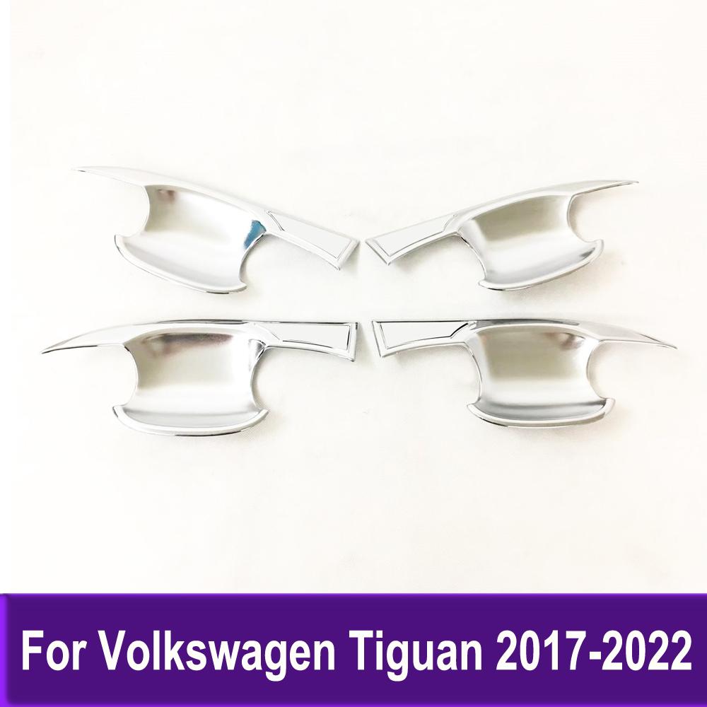 Боковая дверная ручка, накладка на чашу для Volkswagen Tiguan 2017-2022, хромированная наклейка на автомобиль, украшение для стиля
Боковая дверная ручка, накладка на чашу для Volkswagen Tiguan 2017-2022, хромированная наклейка на автомобиль, украшение для стиля