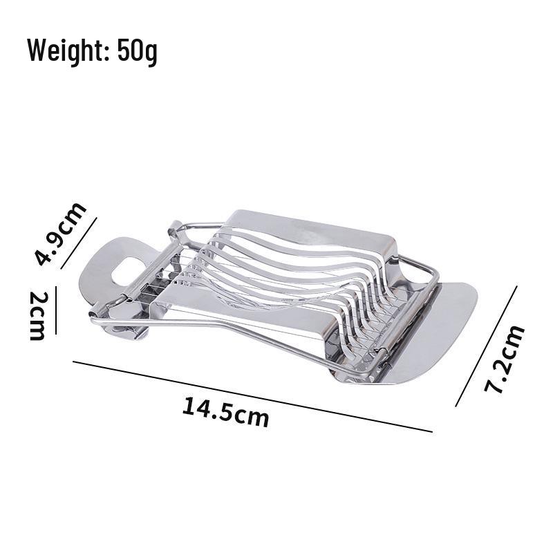 Food Grade Stainless Steel Egg Slicer and Divider for Home Baking
Food Grade Stainless Steel Egg Slicer and Divider for Home Baking