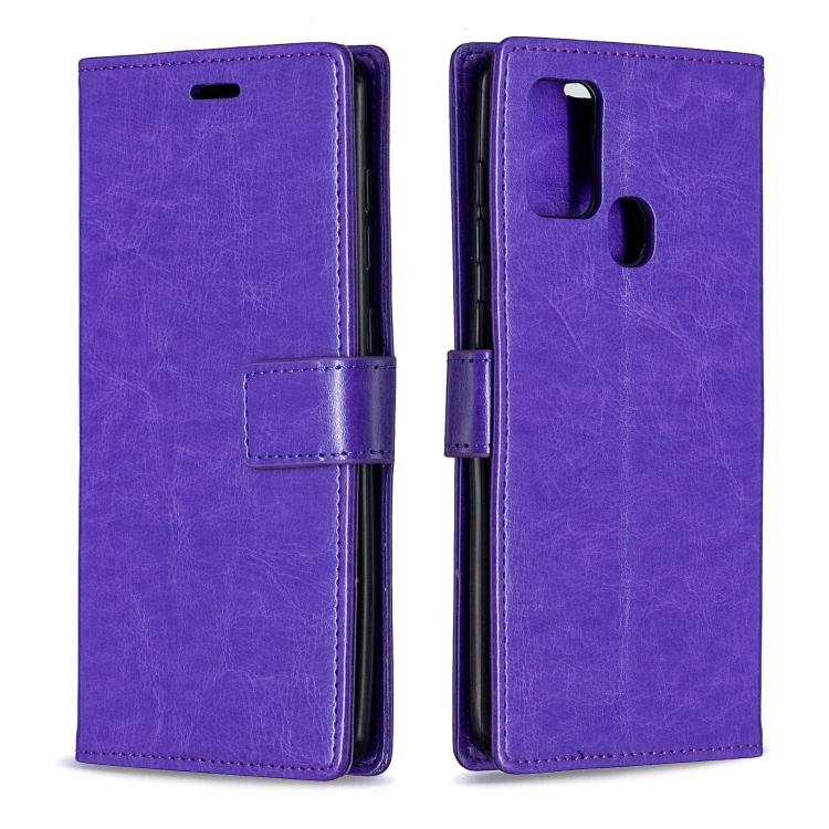 For Samsung Galaxy A21s Crazy Horse Texture Horizontal Flip Leather Case with Holder & Card Slots & Wallet & Photo Frame(Blue) For Galaxy A21s фіолетовий
For Samsung Galaxy A21s Crazy Horse Texture Horizontal Flip Leather Case with Holder & Card Slots & Wallet & Photo Frame(Blue) For Galaxy A21s фіолетовий