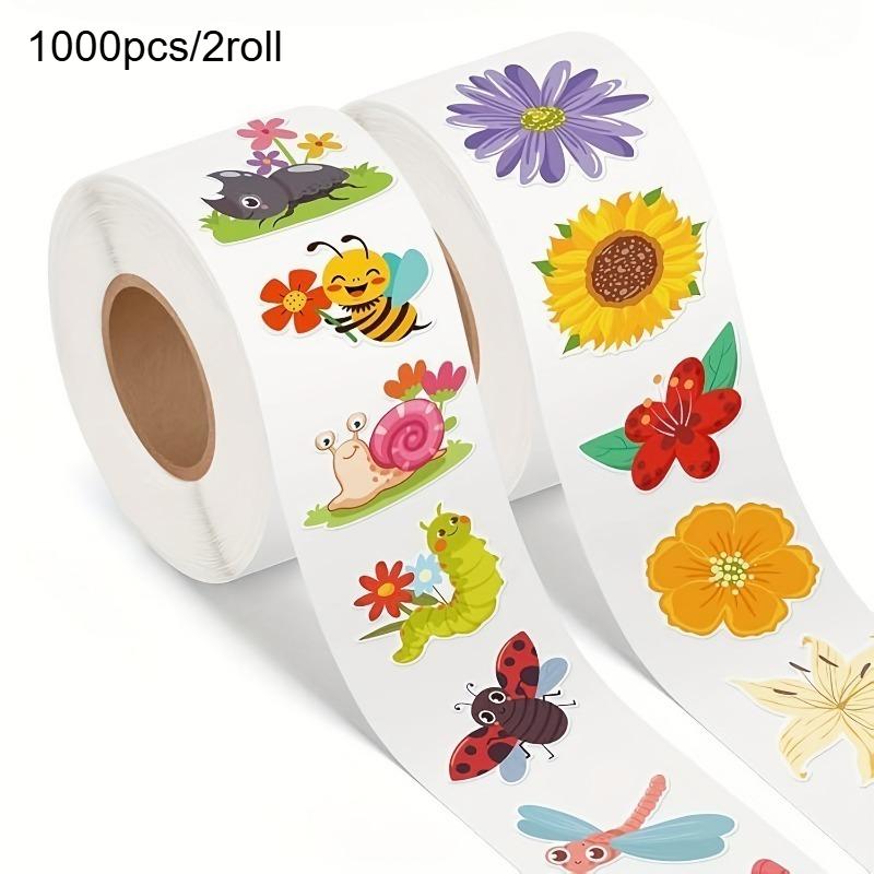 1000pcs Cartoon Bee Reward Sticker Butterflies Dragonflies Flowers Plants Stickers Decoration School Scrapbooking Supplies
1000pcs Cartoon Bee Reward Sticker Butterflies Dragonflies Flowers Plants Stickers Decoration School Scrapbooking Supplies