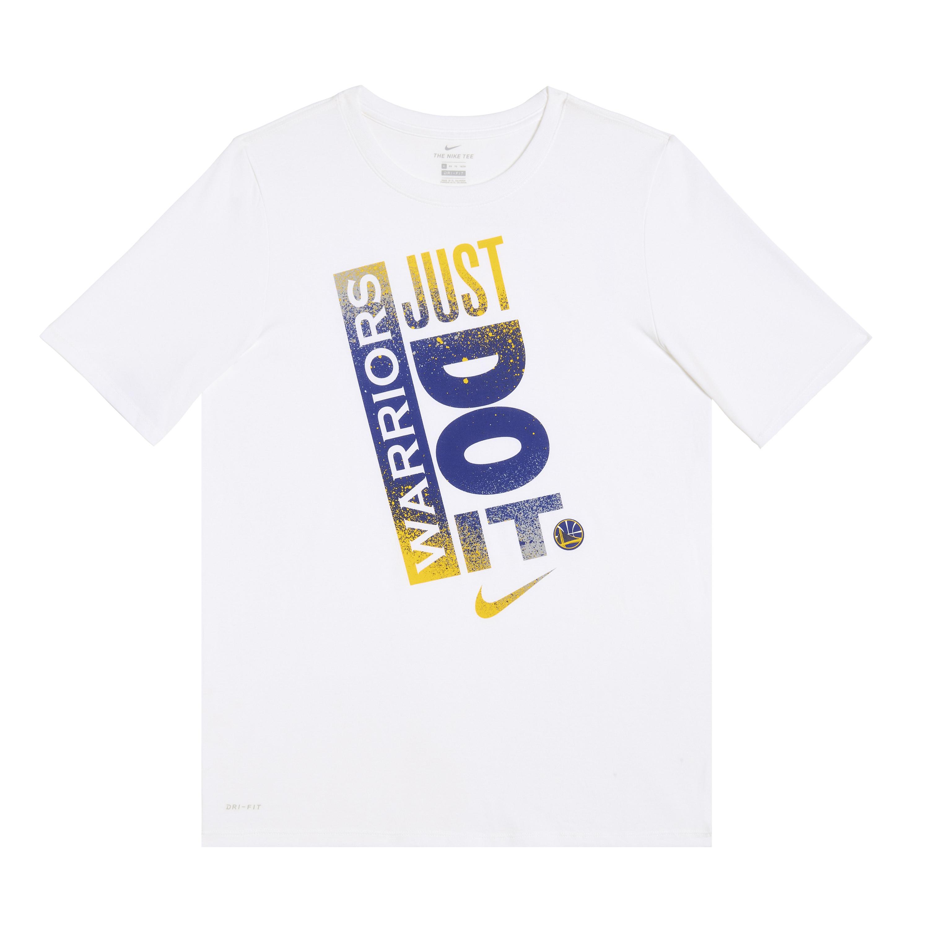 Nike NBA Collaboration Golden State Warriors T-Shirt Splash Element Logo Print Quick-Dry Crew Neck Short Sleeve Kids Tops White 3Z2B7BAZA-WAR S
Nike NBA Collaboration Golden State Warriors T-Shirt Splash Element Logo Print Quick-Dry Crew Neck Short Sleeve Kids Tops White 3Z2B7BAZA-WAR S