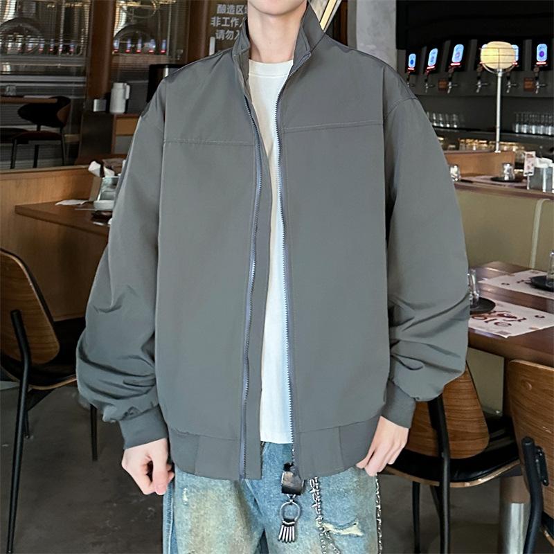 Мужская американская куртка-бомбер со стойкой, мужские весенне-осенние куртки, мужская бейсбольная форма карго, молодежные универсальные топы 2XL
Мужская американская куртка-бомбер со стойкой, мужские весенне-осенние куртки, мужская бейсбольная форма карго, молодежные универсальные топы 2XL