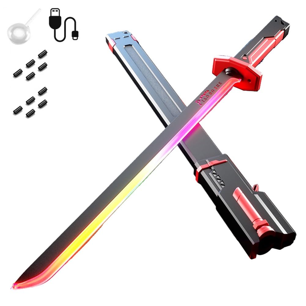 Красочный стример Светящийся меч Sparkblade Игрушки с эффектом искр и дыма Световой меч Коллекционный Косплей Катана Меч Реквизит Игрушки красный
Красочный стример Светящийся меч Sparkblade Игрушки с эффектом искр и дыма Световой меч Коллекционный Косплей Катана Меч Реквизит Игрушки красный