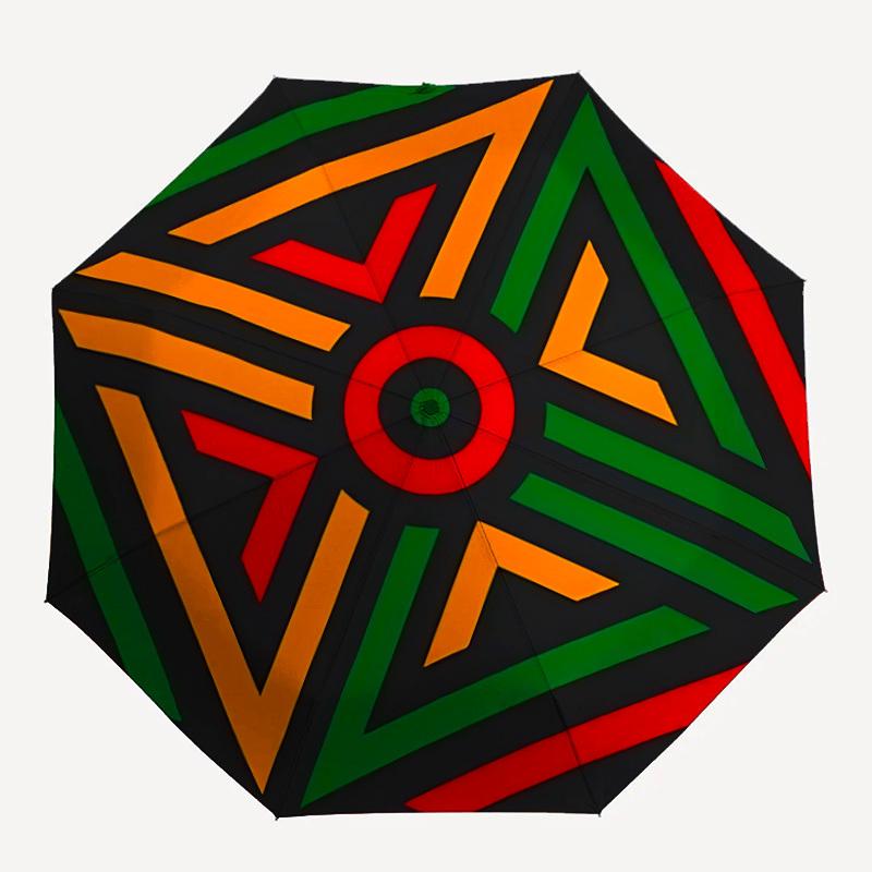 1pc Geometric Pattern Automatic Folding Umbrella, Portable & Foldable Design with 8 Ribs, Casual Outdoor Accessory yy250729082
1pc Geometric Pattern Automatic Folding Umbrella, Portable & Foldable Design with 8 Ribs, Casual Outdoor Accessory yy250729082