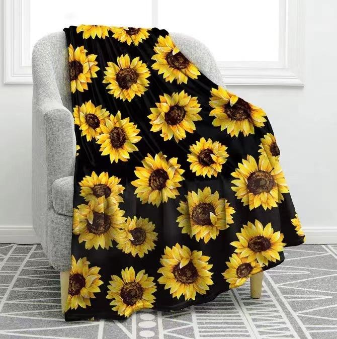 Sunflower digitalprinted polyester Bedroom velvet flannel soft sofa cover blanket Fleece soft sofa cover blankets for beds 75x100cm
Sunflower digitalprinted polyester Bedroom velvet flannel soft sofa cover blanket Fleece soft sofa cover blankets for beds 75x100cm