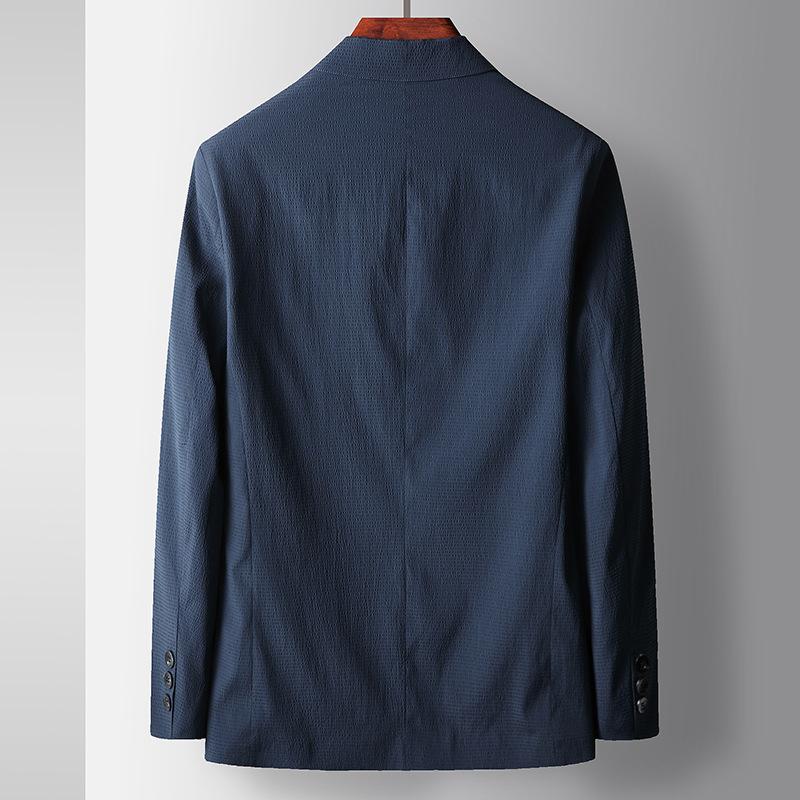 Spring and Autumn Thin Quality Single West Middle-aged and Young Light Luxury Business Convenience Windproof Jacket 175 сірий колір
Spring and Autumn Thin Quality Single West Middle-aged and Young Light Luxury Business Convenience Windproof Jacket 175 сірий колір