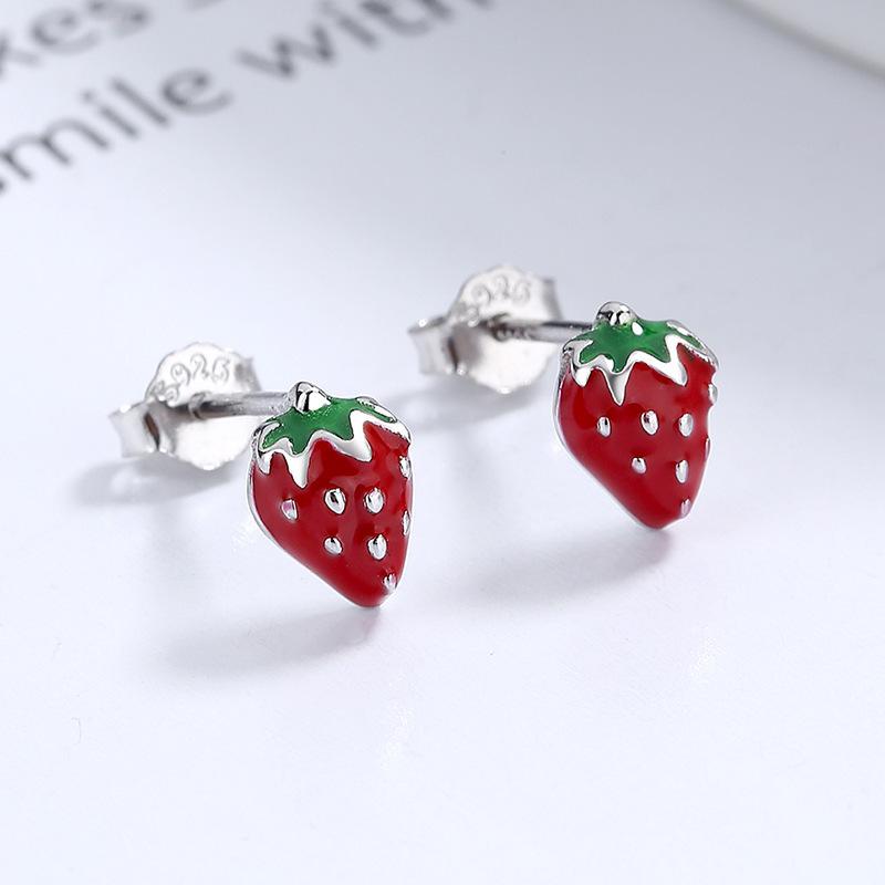 Red Zircon Cherry Leaf Stud Earrings for Women Fashion Crystal Dangle Party Prom Birthday Wedding Gifts Jewelry Accessories
Red Zircon Cherry Leaf Stud Earrings for Women Fashion Crystal Dangle Party Prom Birthday Wedding Gifts Jewelry Accessories