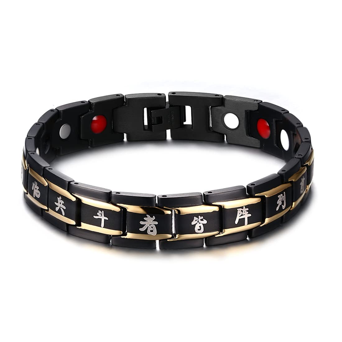 Magnetic bracelets for chain bracelets for germanium stainless bangle magnetic static electricity mantra 12mm wide men, silver, gold, black, women,
Magnetic bracelets for chain bracelets for germanium stainless bangle magnetic static electricity mantra 12mm wide men, silver, gold, black, women,