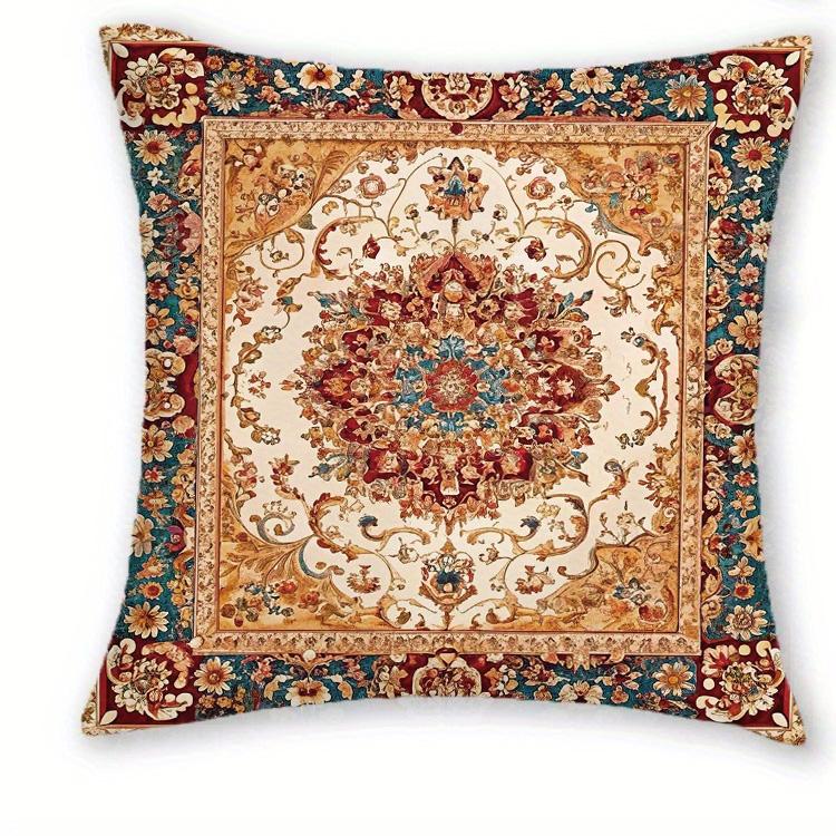 1/4pcs Vintage Persian Floral Carpet Pattern Throw Pillow Covers Bohemian Decorative Square Cushion Cases 45x45cm-1pcs
1/4pcs Vintage Persian Floral Carpet Pattern Throw Pillow Covers Bohemian Decorative Square Cushion Cases 45x45cm-1pcs