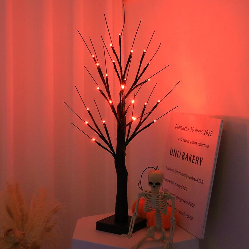 LED55cm Simulation Purple TreeLight Halloween Thanksgiving Decoration Birch Tree Light Room Ghost Festival Decoration Tree Light Battery box X usb
LED55cm Simulation Purple TreeLight Halloween Thanksgiving Decoration Birch Tree Light Room Ghost Festival Decoration Tree Light Battery box X usb