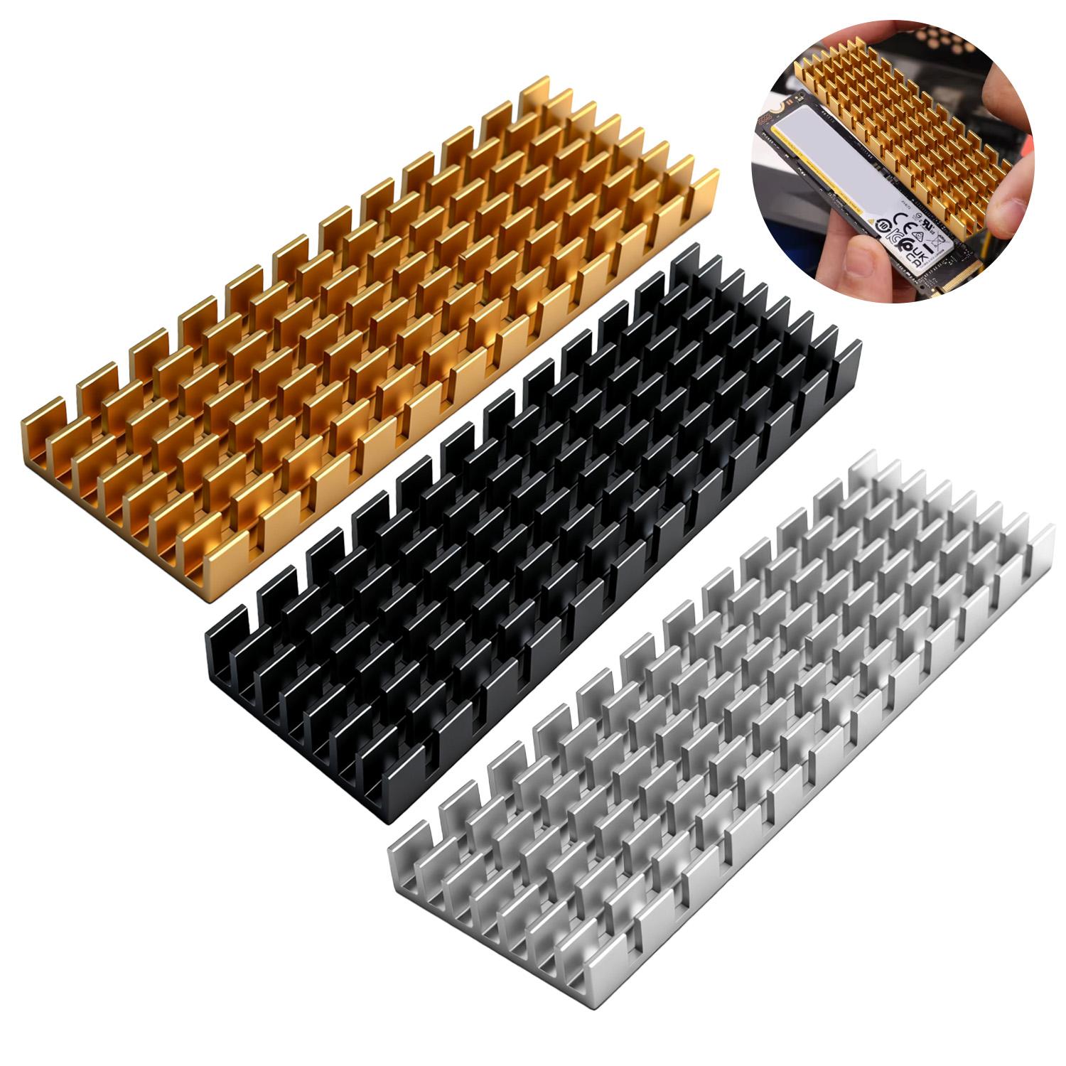 1-3Sets M.2 2280 SSD Heatsink Solid State Hard Drive Aluminum Radiator with Thermal Pad for PC Computer SSD Radiator Cooler Tool 1 Set
1-3Sets M.2 2280 SSD Heatsink Solid State Hard Drive Aluminum Radiator with Thermal Pad for PC Computer SSD Radiator Cooler Tool 1 Set