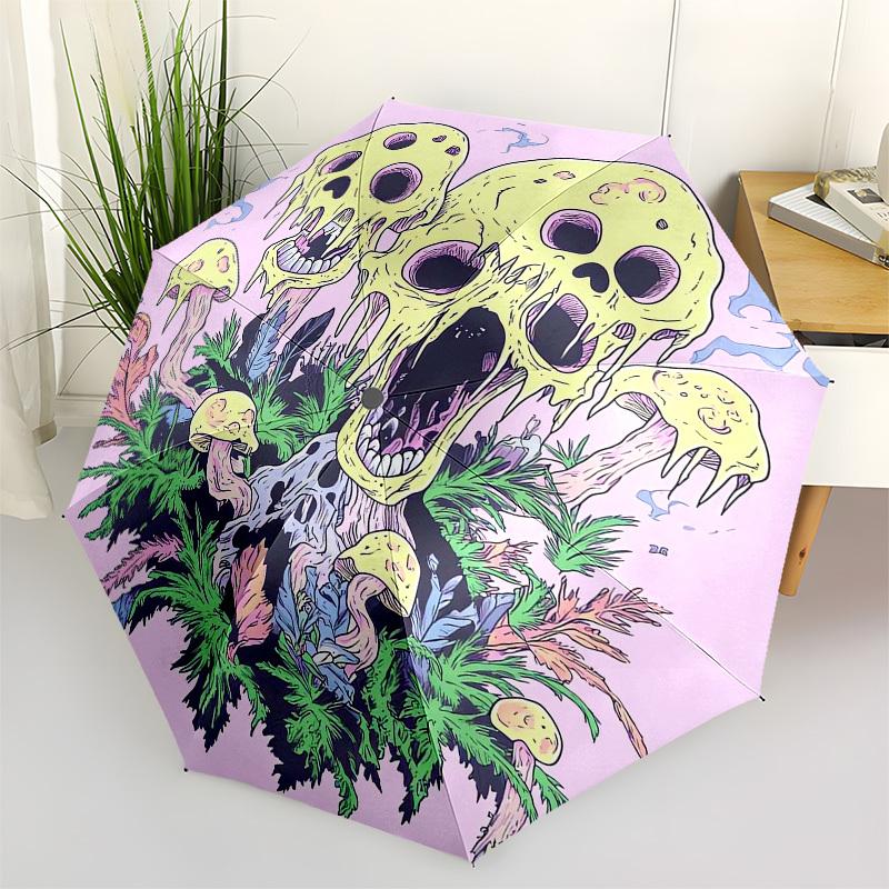 1pc Psychedelic Mushroom Garden Umbrella with Plastic Handle,Suitable for All Seasons Home Travel Outdoor UmbrellaFP001
1pc Psychedelic Mushroom Garden Umbrella with Plastic Handle,Suitable for All Seasons Home Travel Outdoor UmbrellaFP001