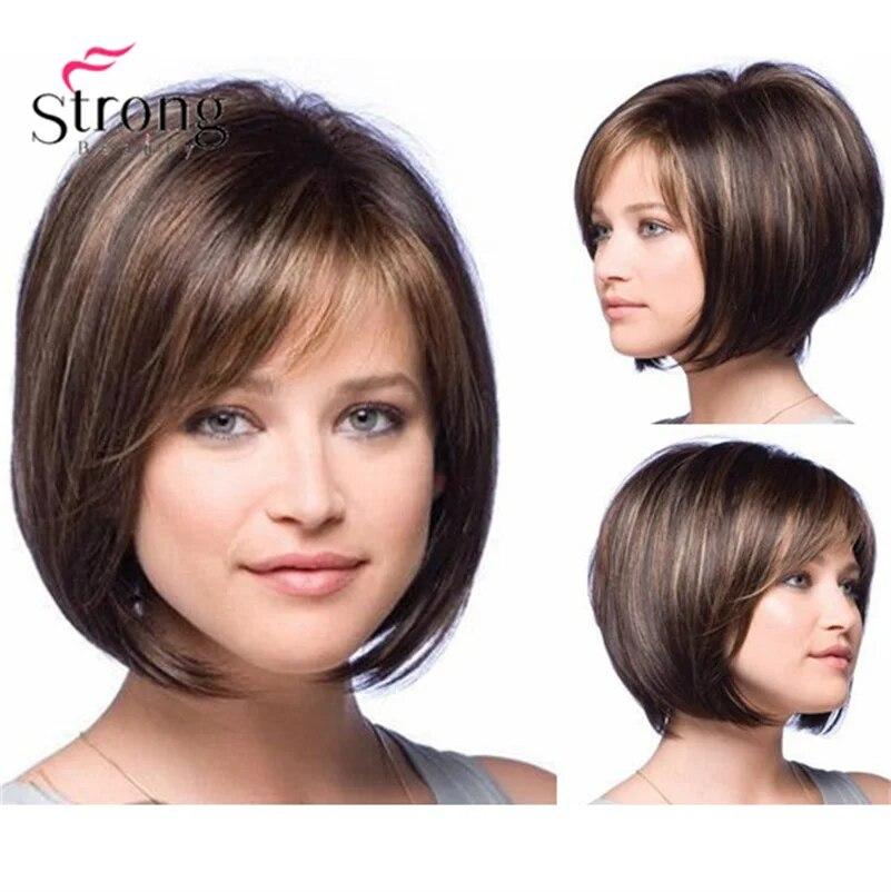 Strongbeuaty Короткие коричневые и темно-каштановые волосы Lightspot, женский парик, заказ микс
Strongbeuaty Короткие коричневые и темно-каштановые волосы Lightspot, женский парик, заказ микс