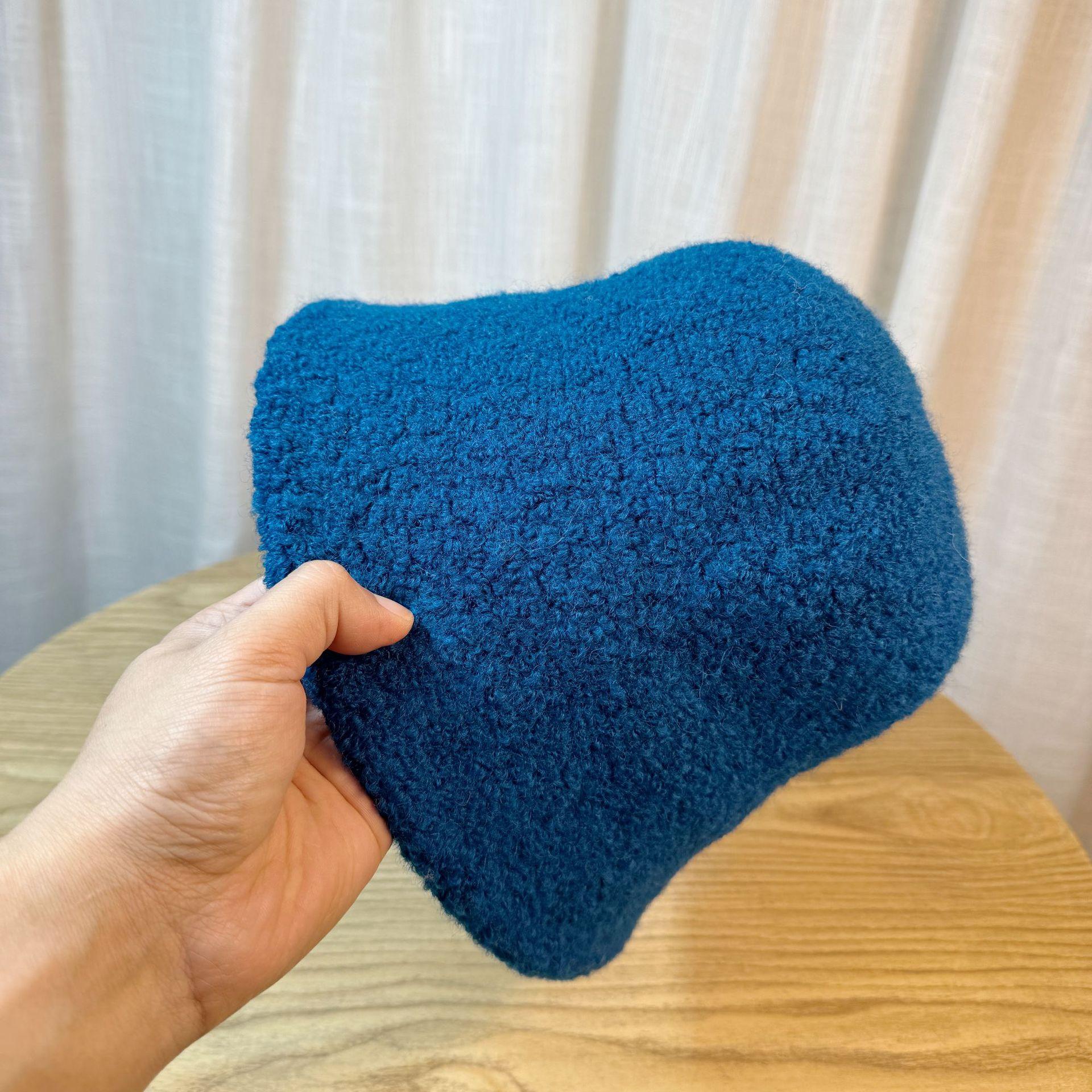 Lamb Wool Bucket Hat Women s Autumn and Winter Thickened Warm Basin Hat Solid Color Wool Bucket Hat Adjustable
Lamb Wool Bucket Hat Women s Autumn and Winter Thickened Warm Basin Hat Solid Color Wool Bucket Hat Adjustable