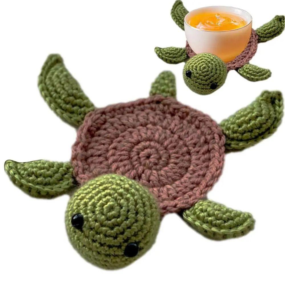 Heat-resistant Duck Crochet Coasters Table Protection Turtle Shaped Drinks Placemat Kitchen White Sheep
Heat-resistant Duck Crochet Coasters Table Protection Turtle Shaped Drinks Placemat Kitchen White Sheep