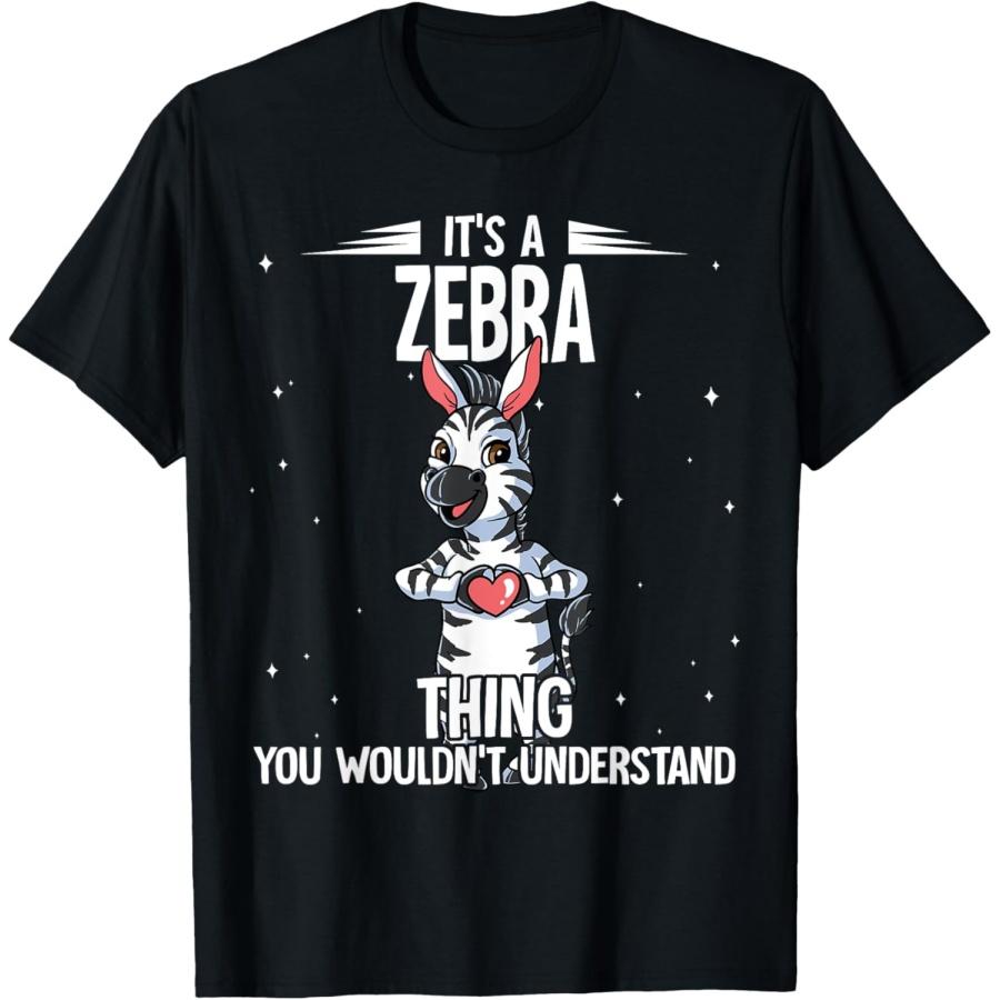 Its A Zebra Thing Zebra T-Shirt XXXXXL чорний
Its A Zebra Thing Zebra T-Shirt XXXXXL чорний